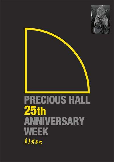 PRECIOUS HALL 25th ANNIVERSARY PARTY WEEK - フライヤー表