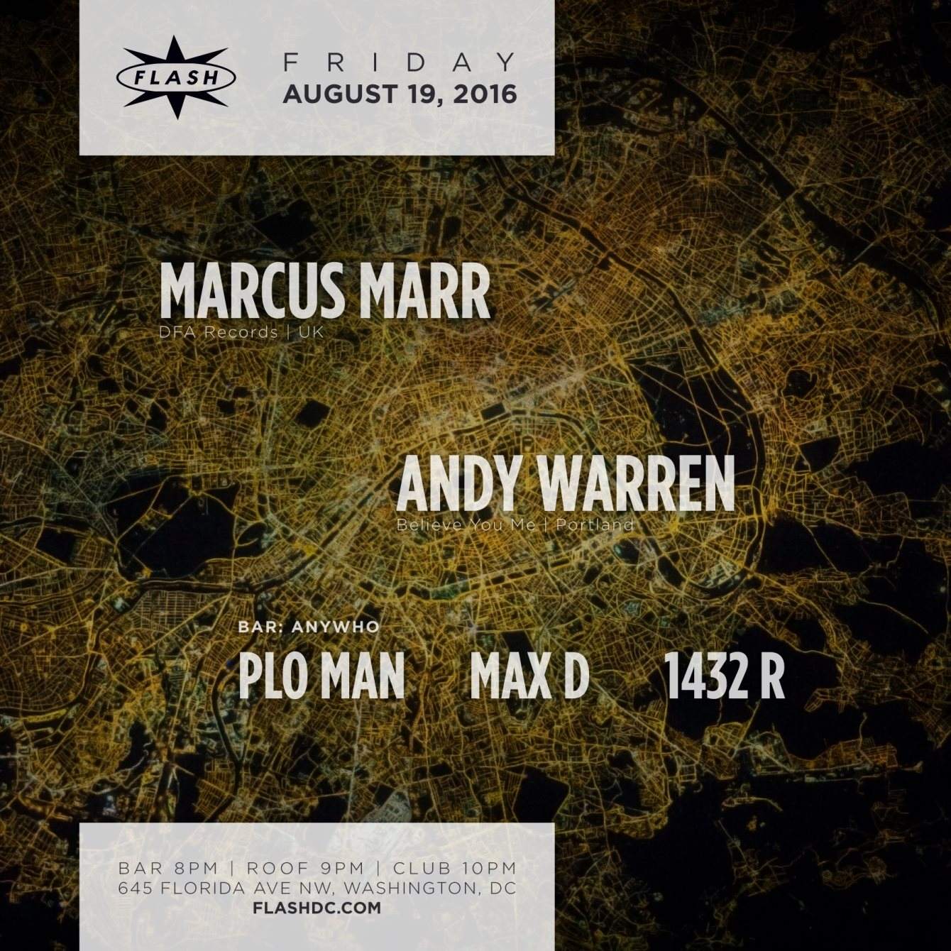 Marcus Marr, Andy Warren; Anywho feat. PLO Man - Página frontal