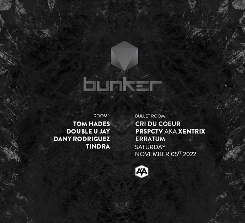 Bunker Liège presents Belgian Titans & Arkham audio - フライヤー表