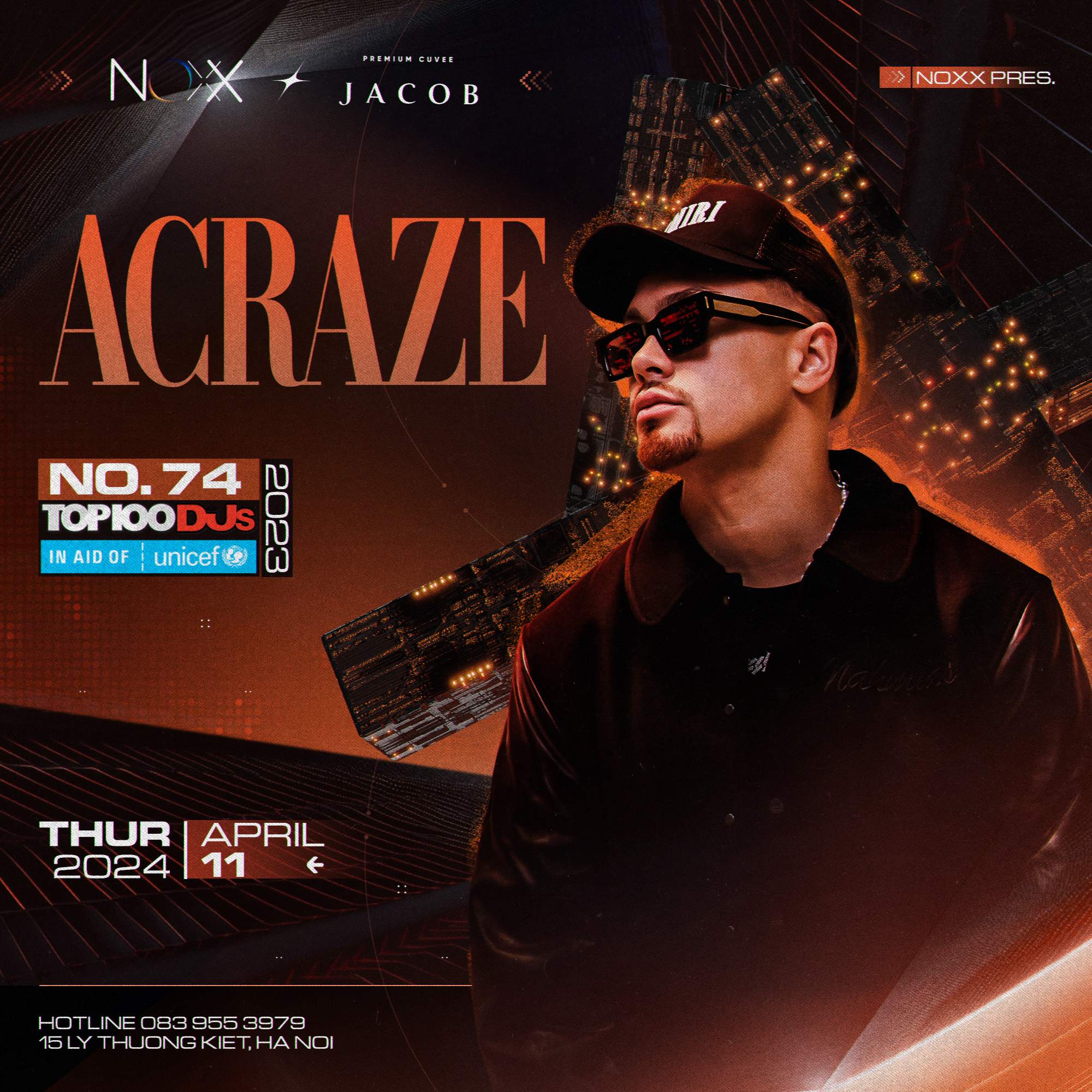 To The Future with Acraze at TBA - NOXX 15 Ly Thuong Kiet, Hanoi