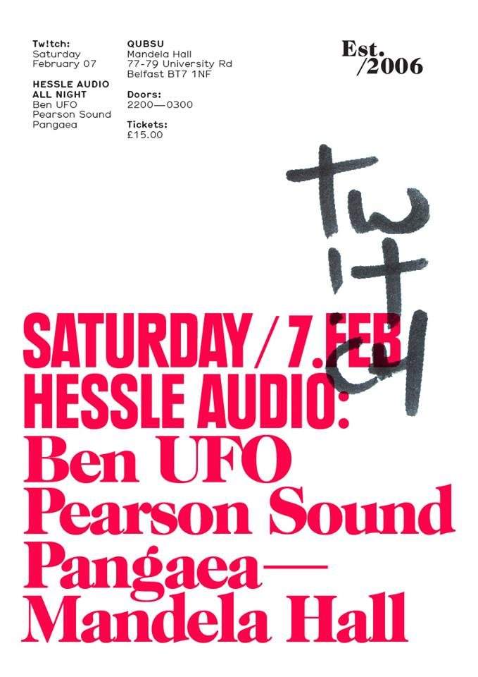 Tw!tch - Ben UFO / Pearson Sound / Pangaea - All Night - Página frontal