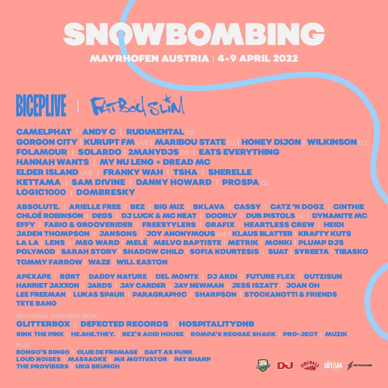 Snowbombing 2022 - Página frontal