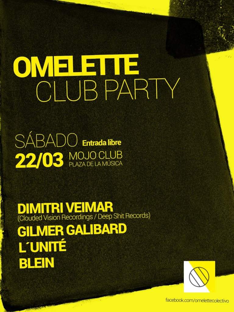 Omelette Club Party - フライヤー表