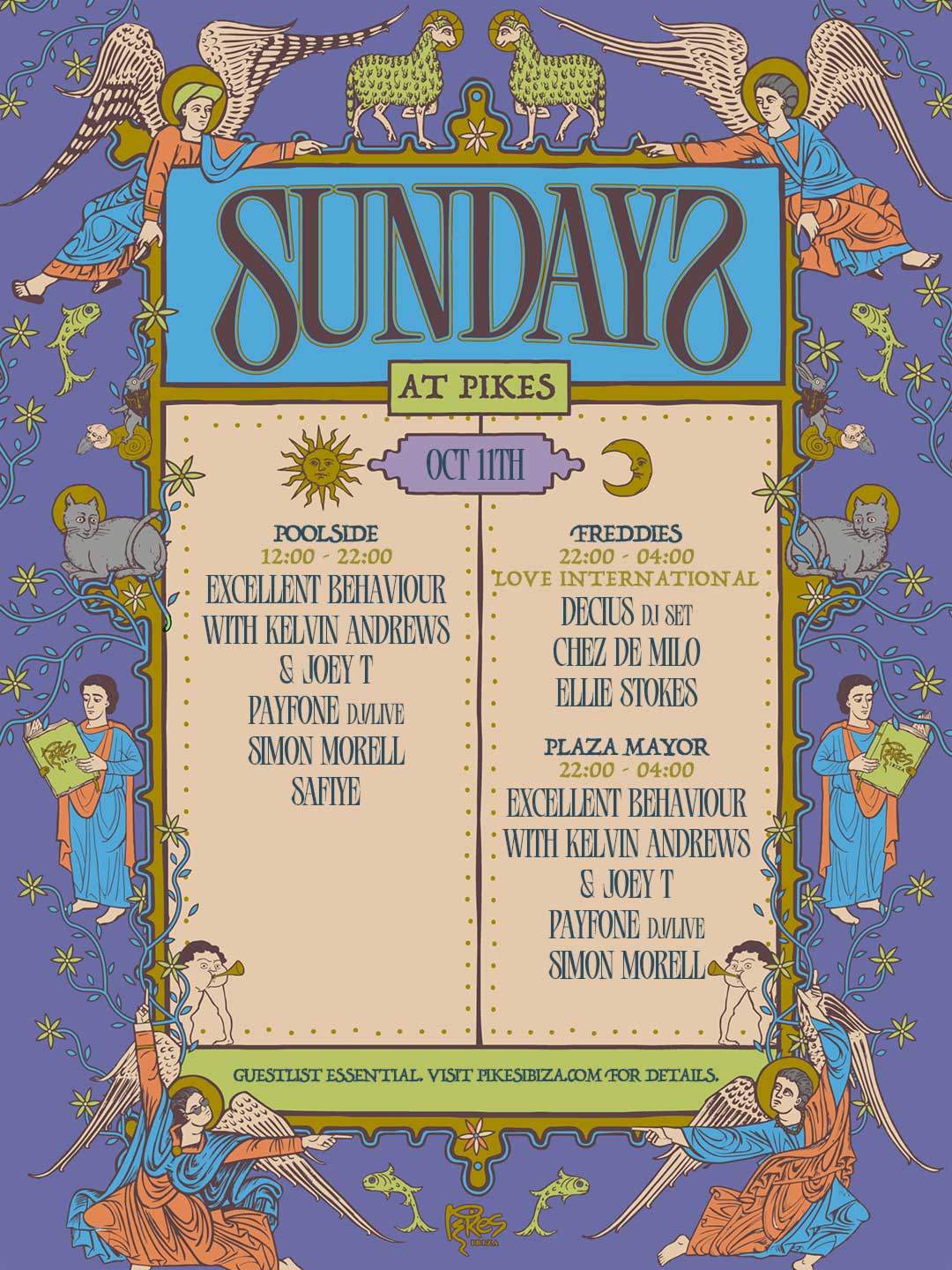 Sundays at Pikes x Love International at Pikes Ibiza, Ibiza