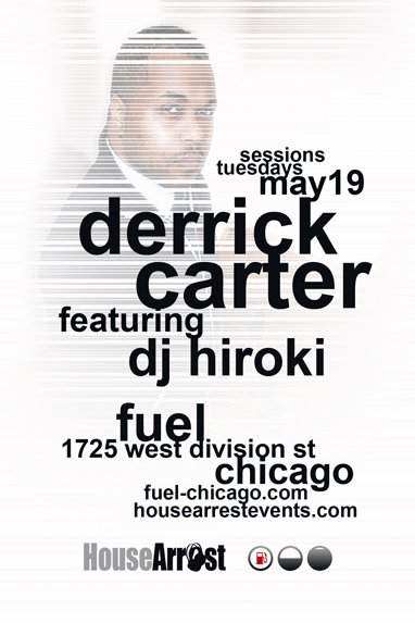 Housearrest presents Sessions Tuesdays with Derrick Carter - フライヤー裏