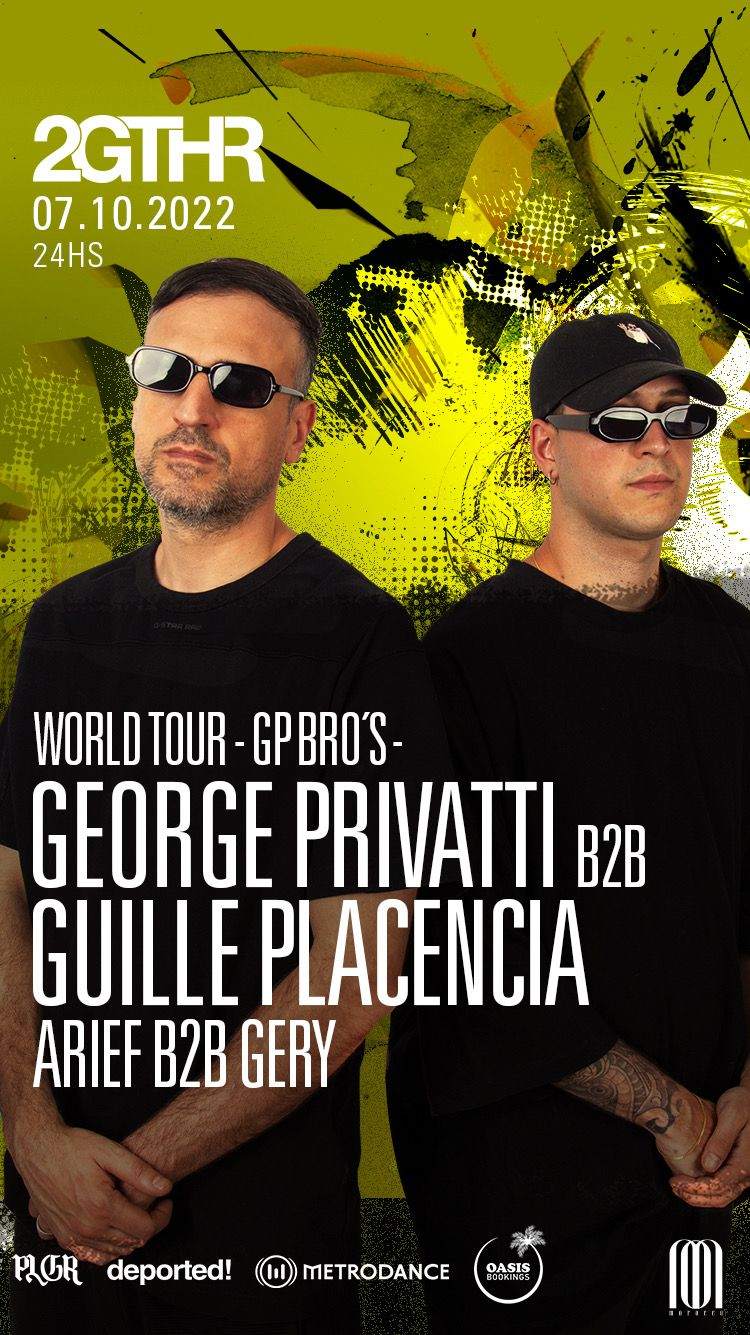 2GTHR Pres. George Privatti & Guille Placencia at Morocco Costanera ...