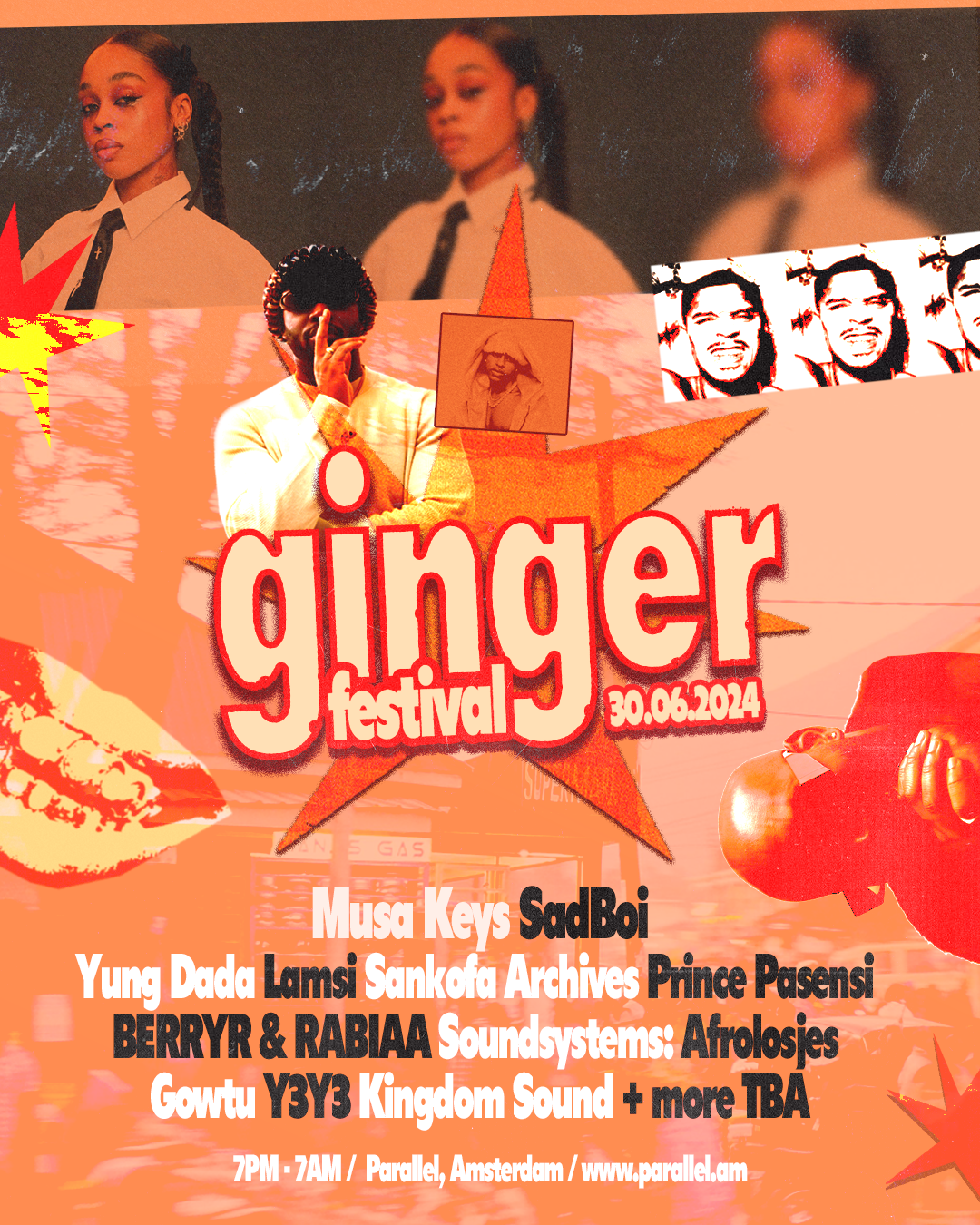 ginger festival - Página frontal