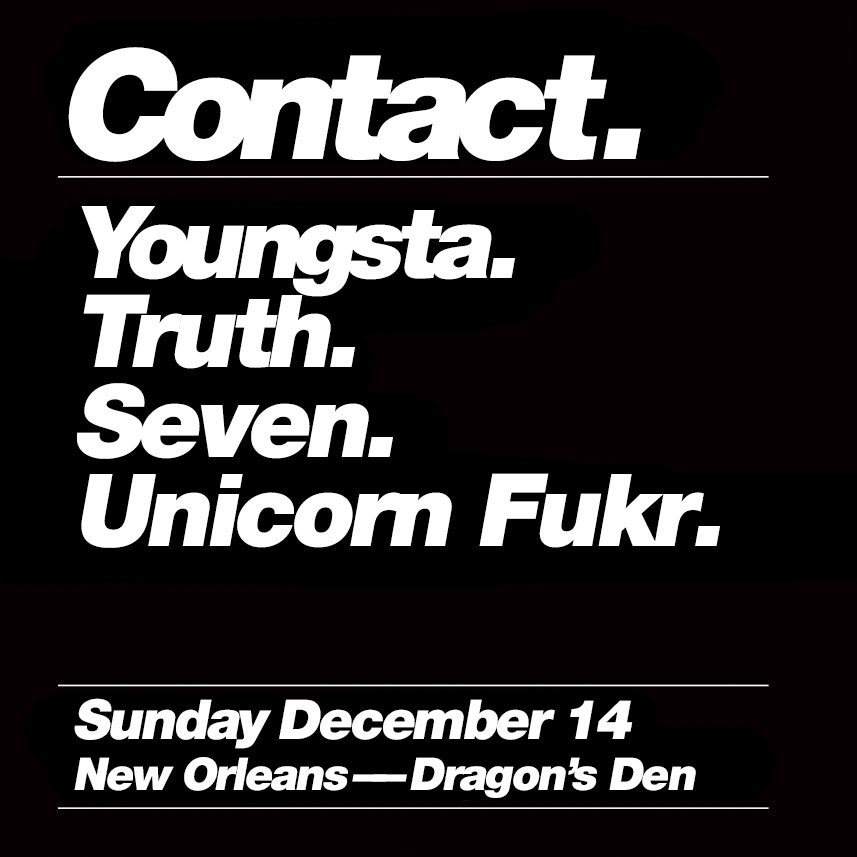 Church 4 Year - Contact North American Tour - Página frontal