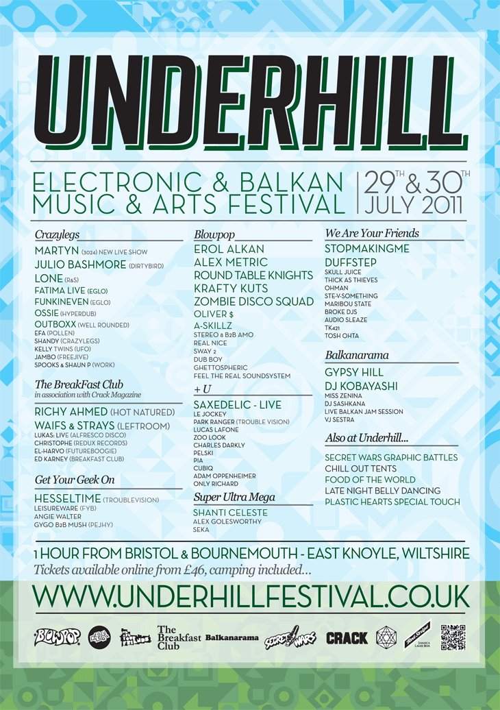 Underhill Festival - Página trasera
