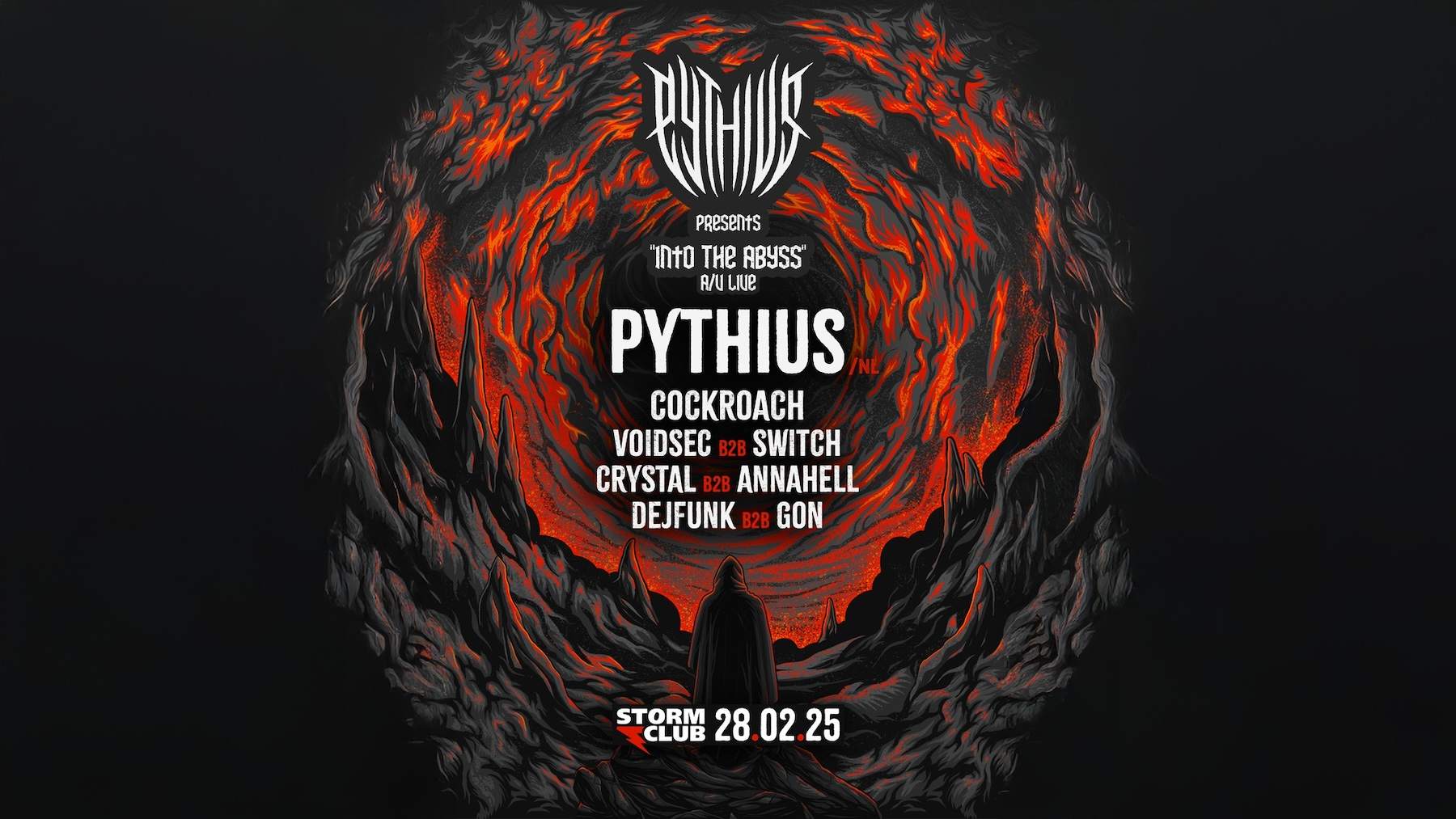 Pythius - Into The Abyss A/V | 28.2.25 | Storm Club Prague at Storm ...