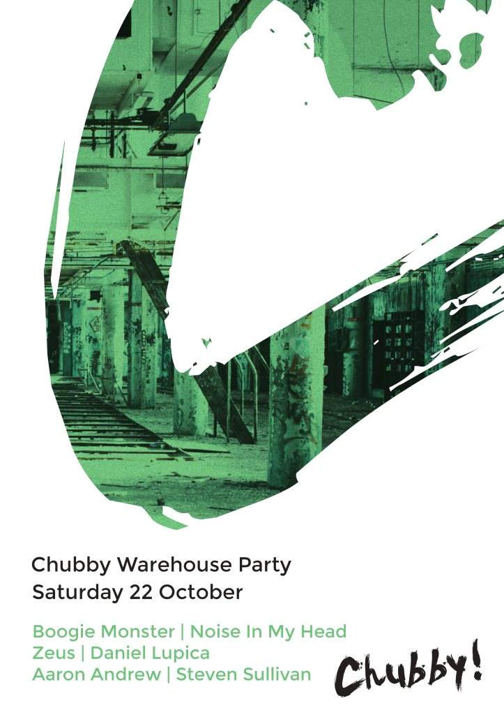 Chubby Warehouse Party with Boogie Monster, Noise In My Head, Zeus, Daniel Lupica - Página trasera