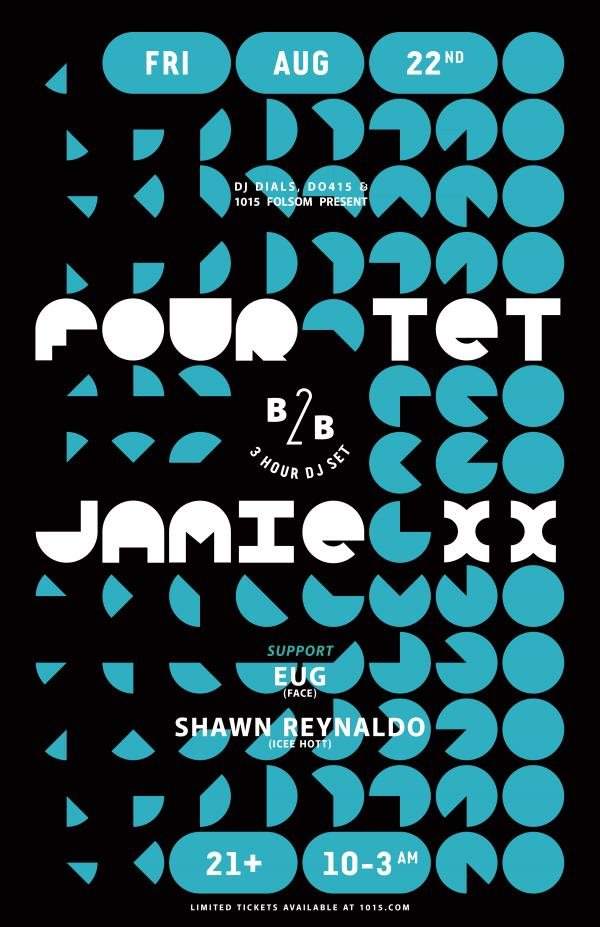 Four Tet b2b Jamie XX - Página frontal