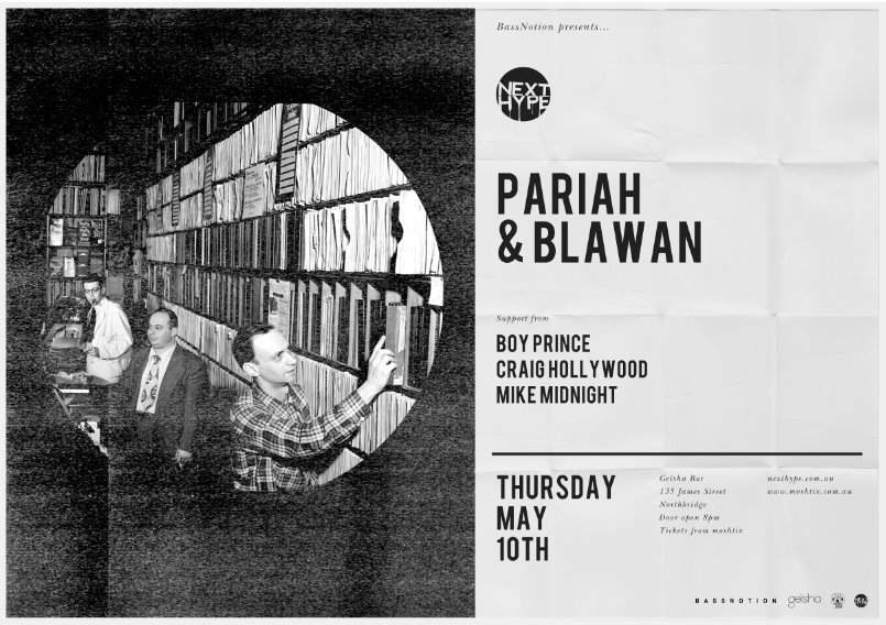 Blawan & Pariah - Página frontal