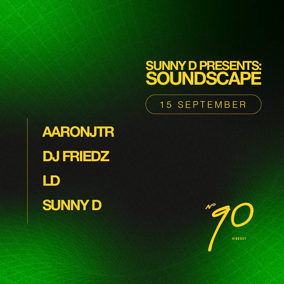 Sunny D presents: Soundscape - Página trasera