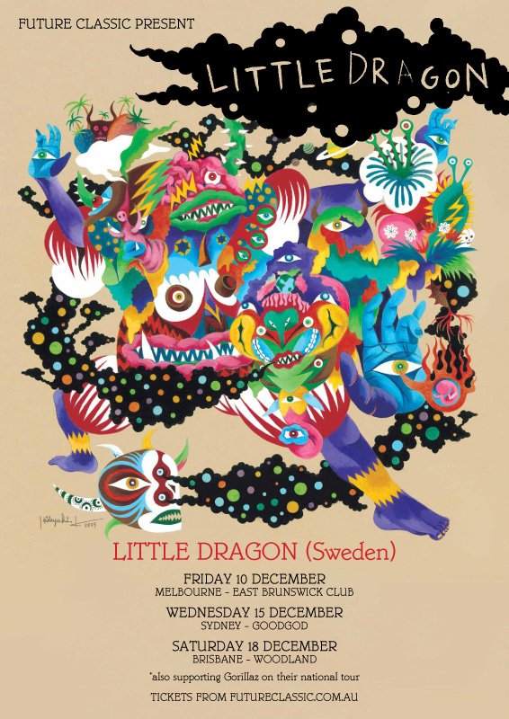 Little Dragon - フライヤー表