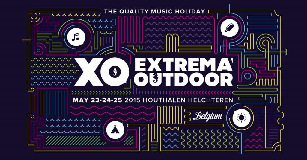Extrema Outdoor Belgium 2015 Day 1 - フライヤー表