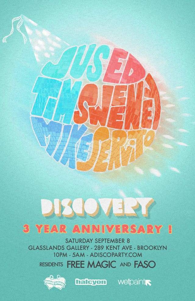 Discovery 3 Year Anniversary with Jus Ed, Tim Sweeney, and Mike Servito - Página frontal