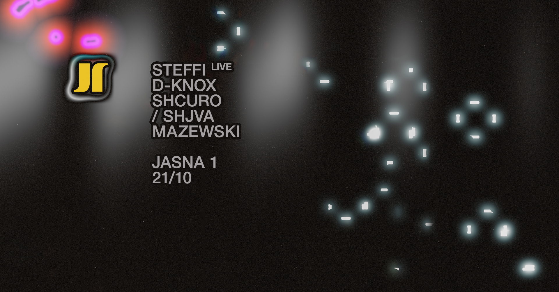 J1 |Steffi LIVE, D-knox, Shcuro / Shjva, Mazewski - フライヤー表