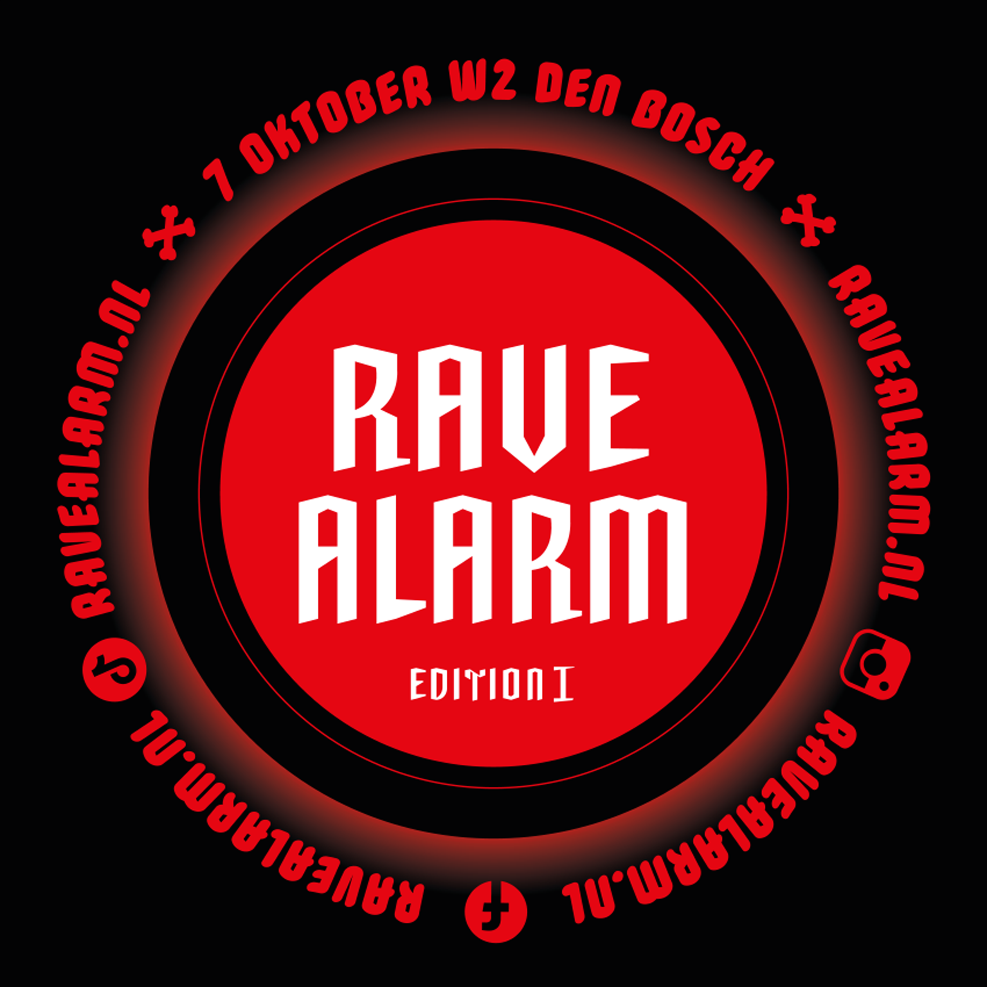 Rave Alarm - Página trasera