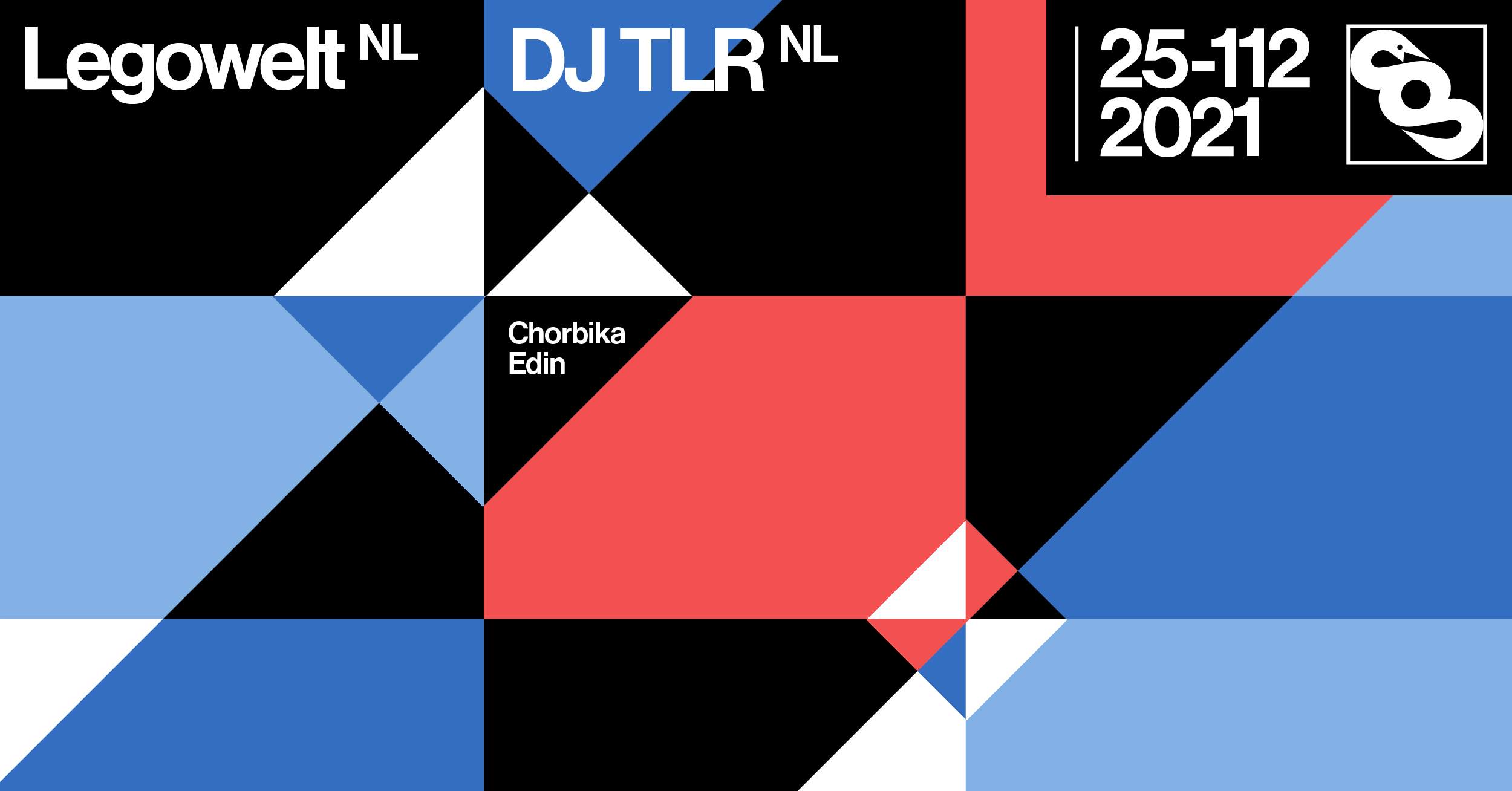 Legowelt (NL), DJ TLR (NL), Chorbika, Edin - Página frontal