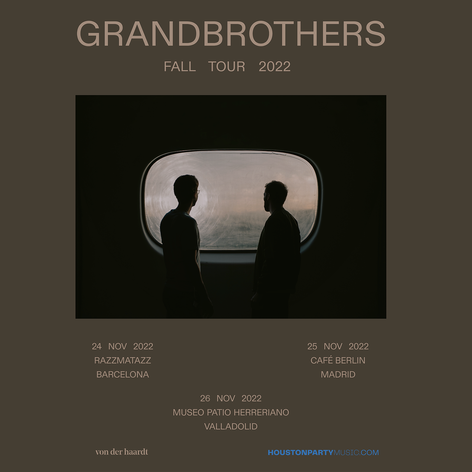 Grandbrothers en Valladolid - フライヤー表