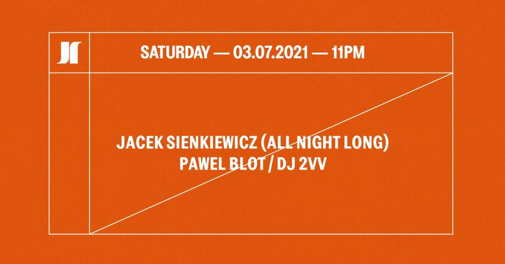 J1| Jacek Sienkiewicz All Night Long / Pawel Blot, DJ 2VV - フライヤー表