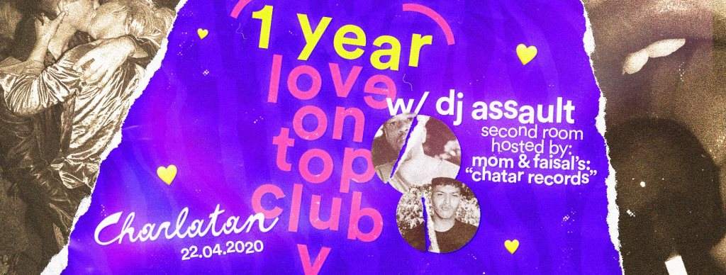 1 Year ♡ Love On Top Club with DJ Assault & Faisal - Página frontal