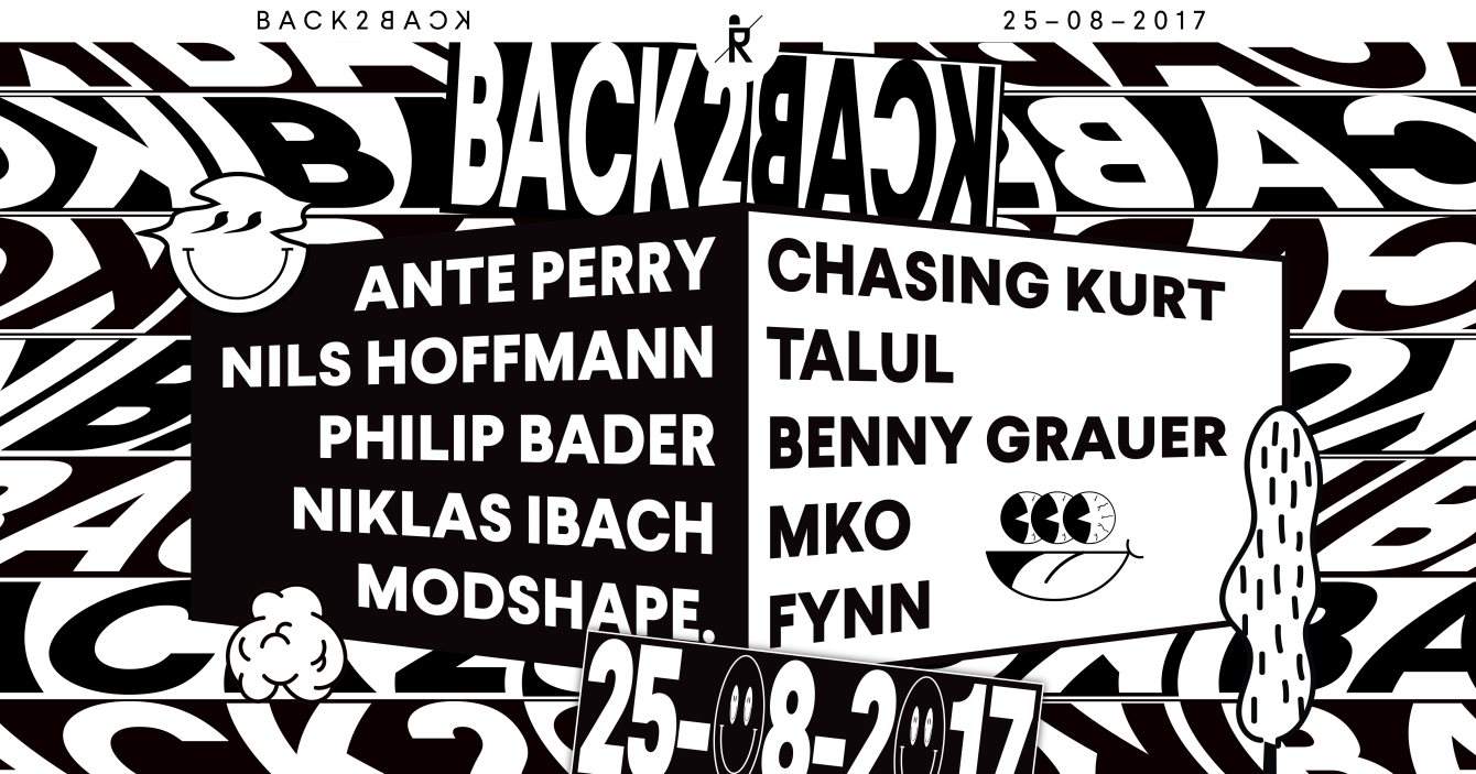 Back2back with Ante Perry, Chasing Kurt, Nils Hoffmann & More - Página frontal