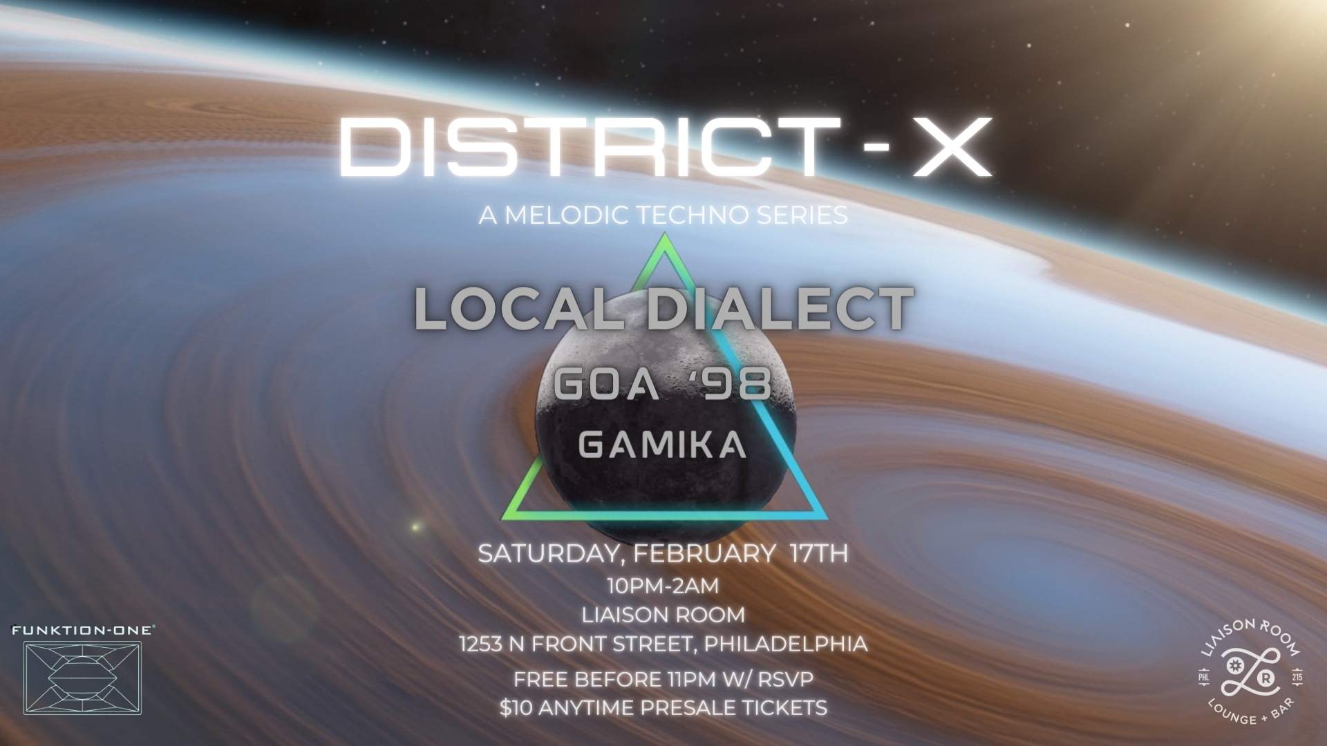 District-X - フライヤー表