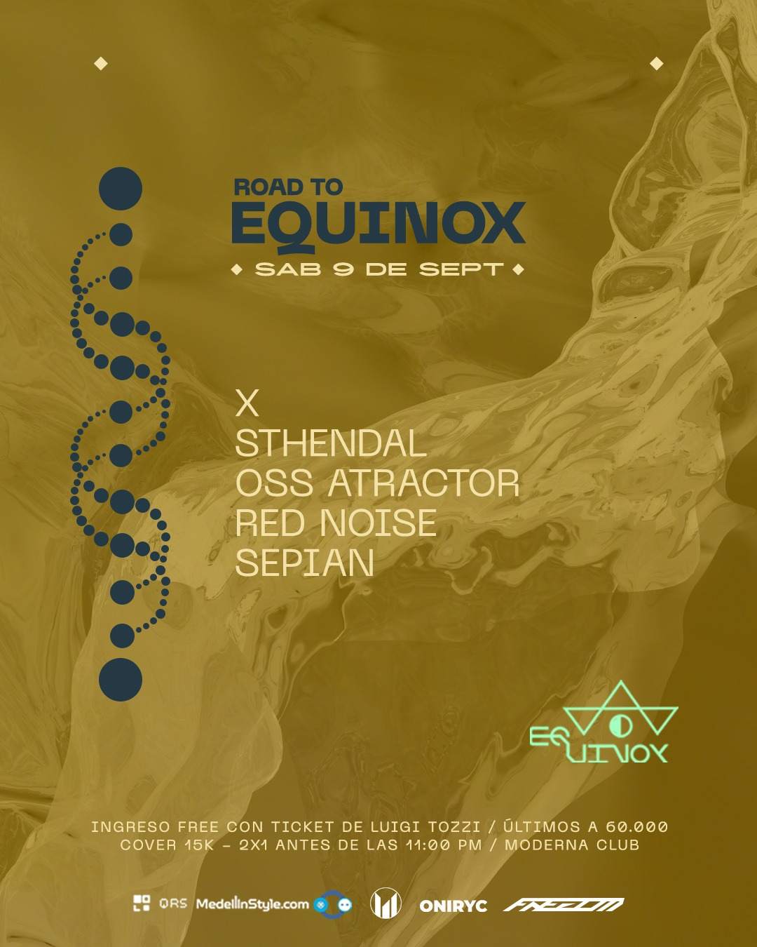 Road to Equinox  - フライヤー表