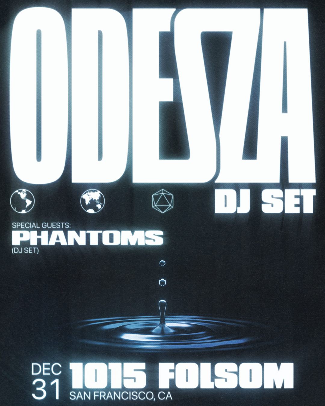 NYE: ODESZA (DJ Set) with Phantoms (DJ Set) - Página frontal