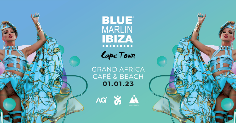 Blue Marlin Ibiza Cape Town - フライヤー表