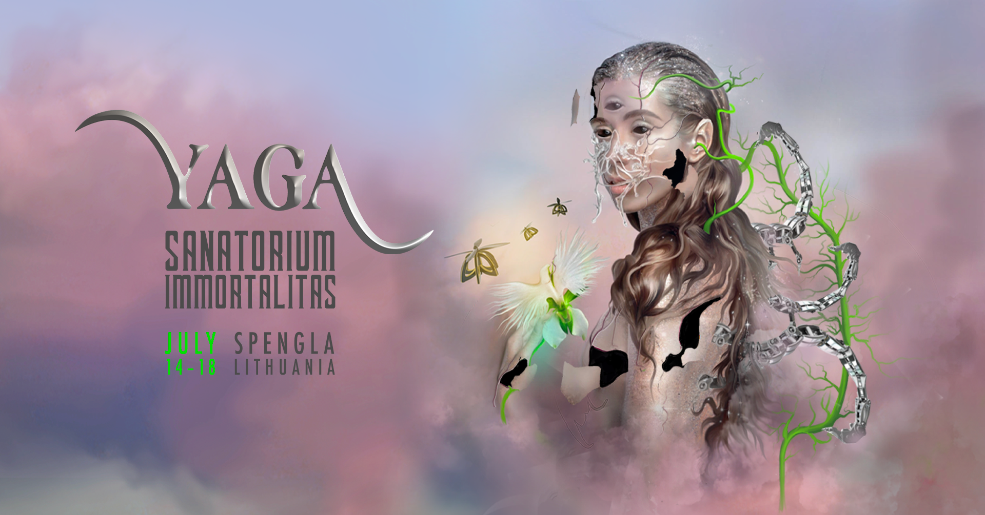 Yaga Gathering 2022: Sanatorium Immortalitas - フライヤー表
