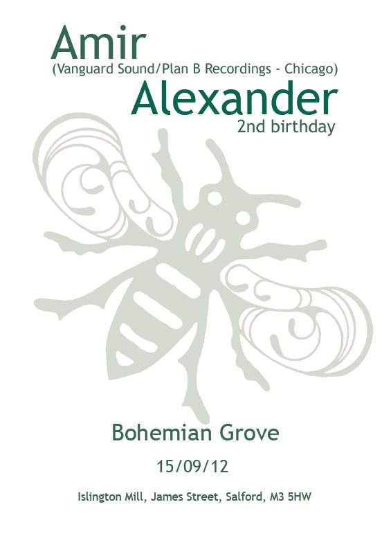 Bohemian Grove Second Birthday Feat. Amir Alexander - Página frontal