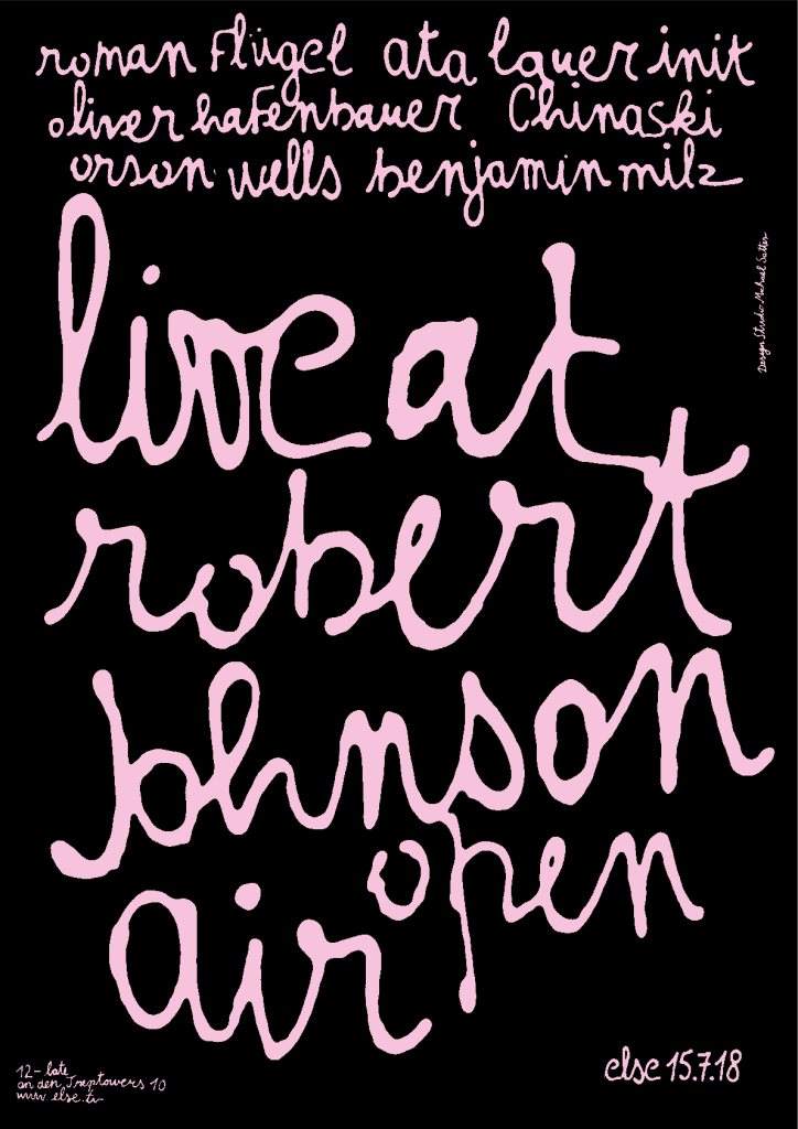 Live At Robert Johnson Open Air /w. Roman Flügel, Ata, Lauer - Página frontal