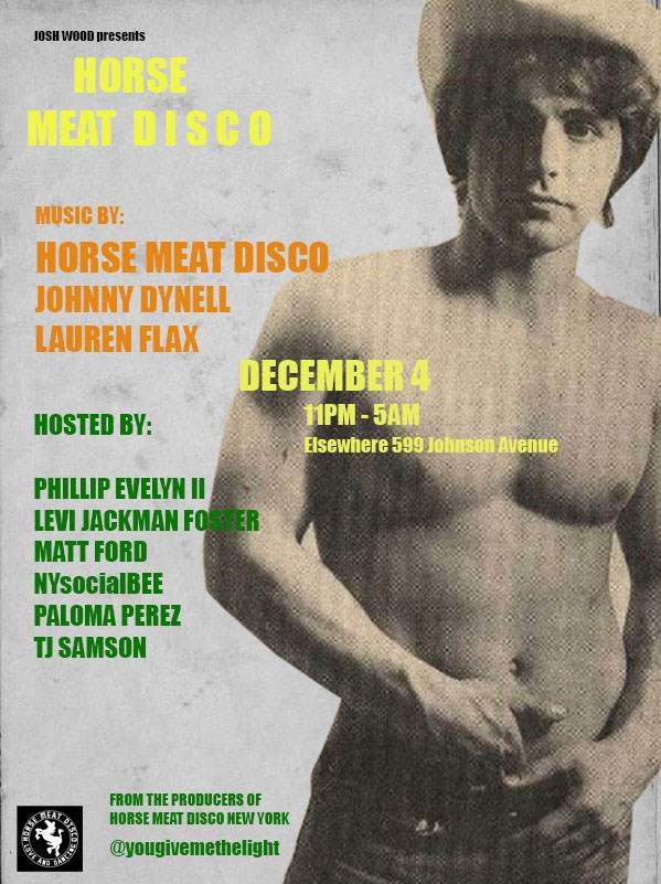 Horse Meat Disco - New York Residency - Página frontal