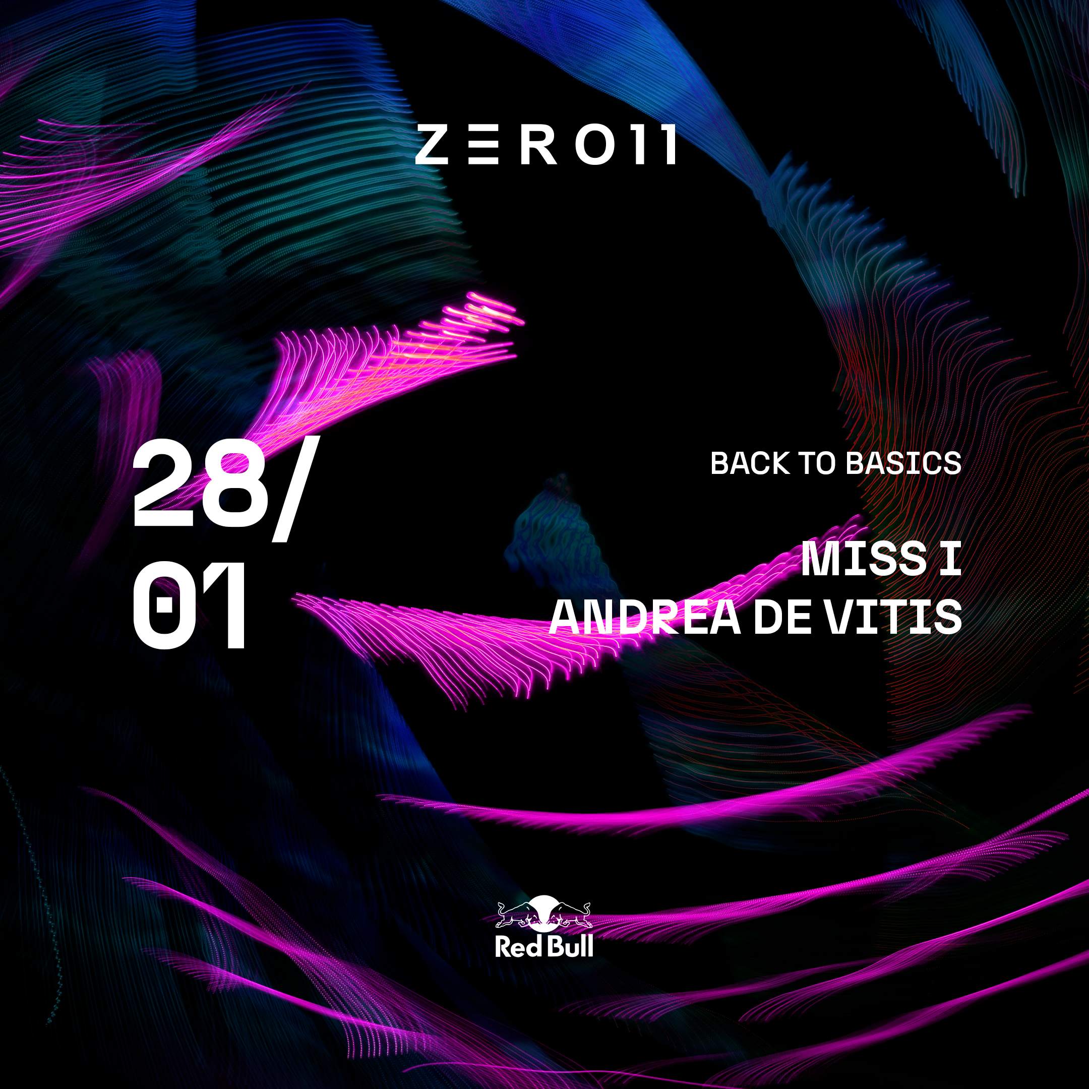 Zero11 pres. Back To Basics with Miss I - Andrea de Vitis at Club ...