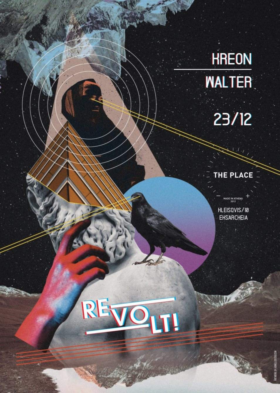 Revolt! with Kreon & Walter - Página frontal