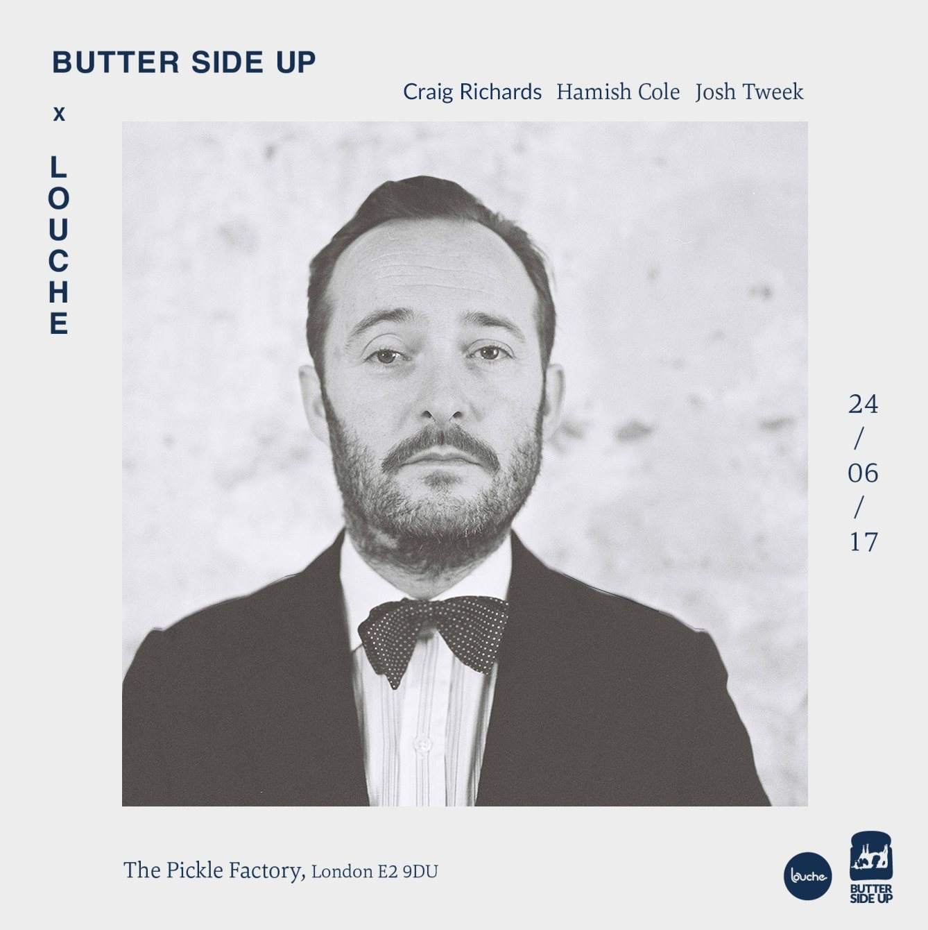 Butter Side Up x Louche with Craig Richards (Extended Set) - Página trasera