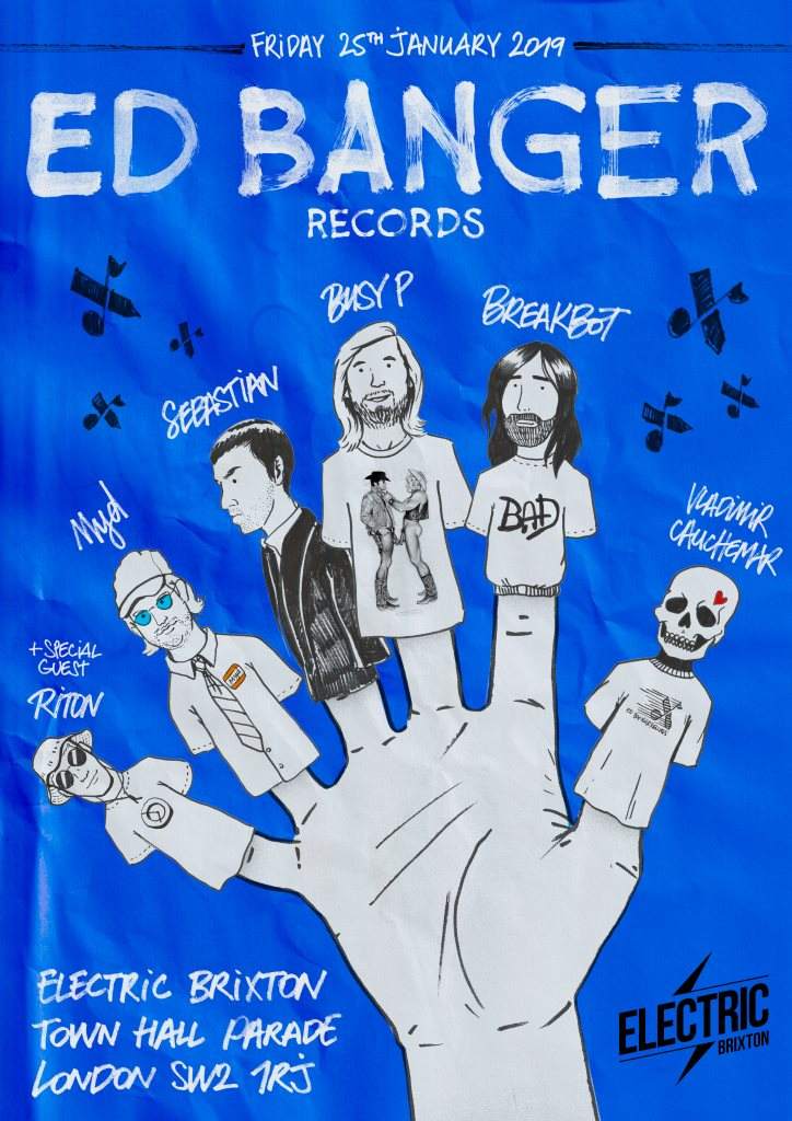 Ed Banger Records - Página frontal