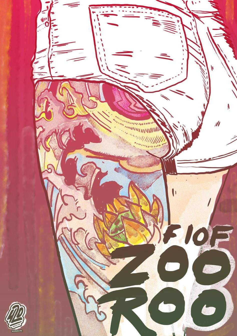 Zoo Roo - フライヤー表