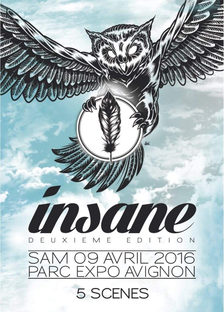 Insane 2016 - Deuxième Édition - フライヤー表