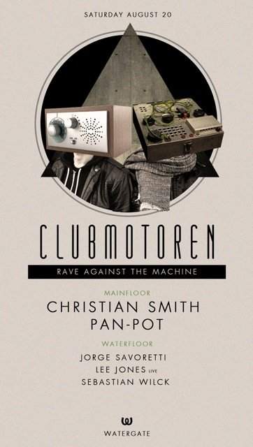 Clubmotoren feat Pan-Pot - Página frontal