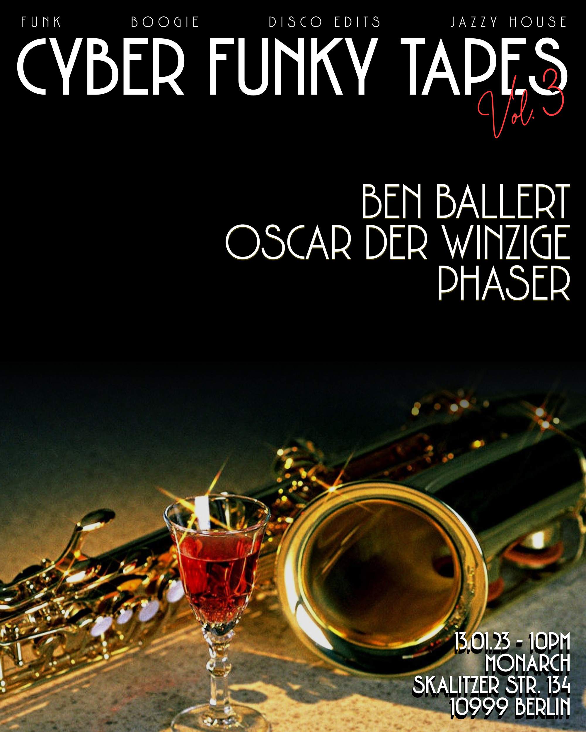 Cyber Funky Tapes Vol.3 at Monarch, Berlin