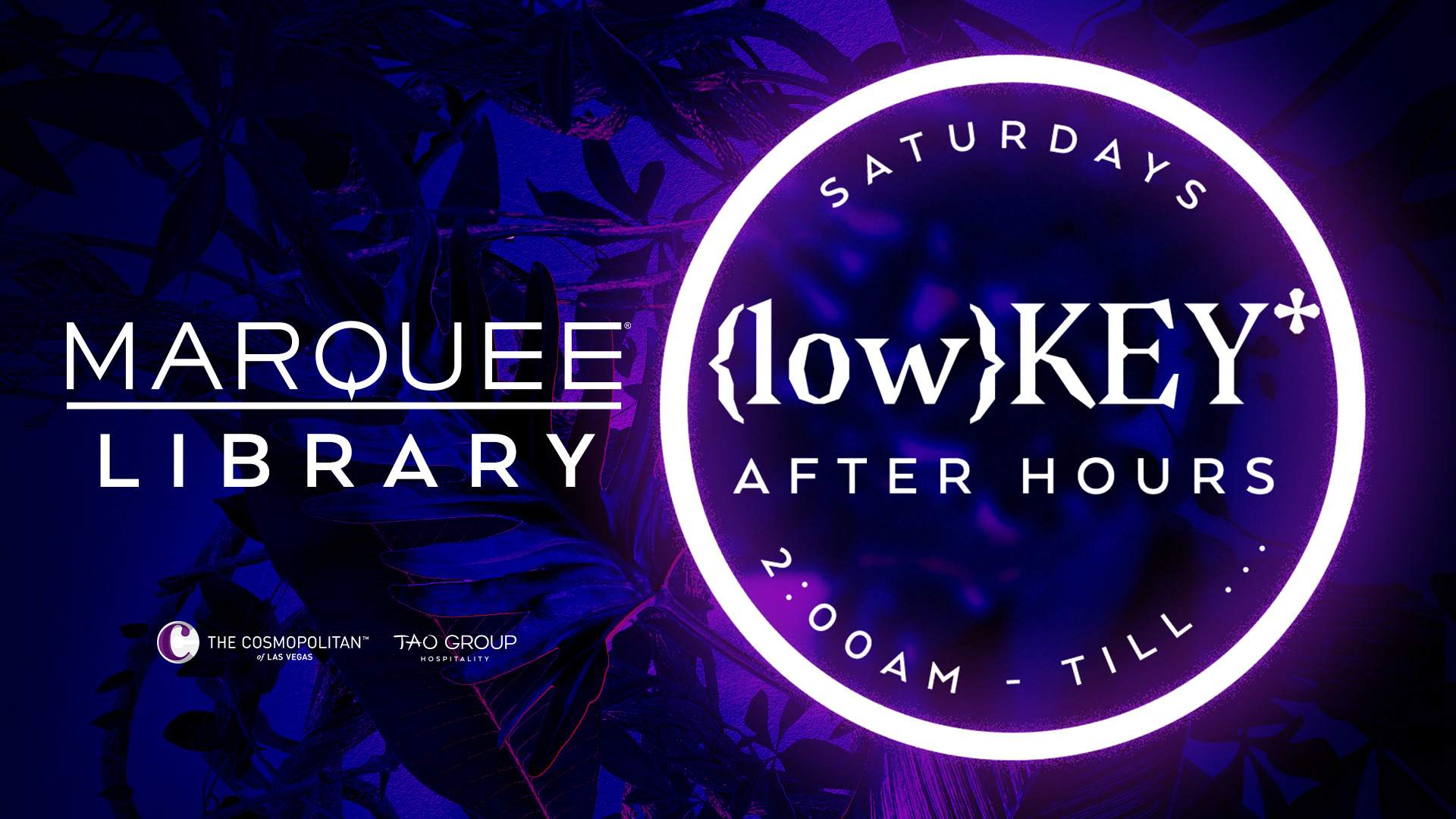 Lowkey After Hours - フライヤー表