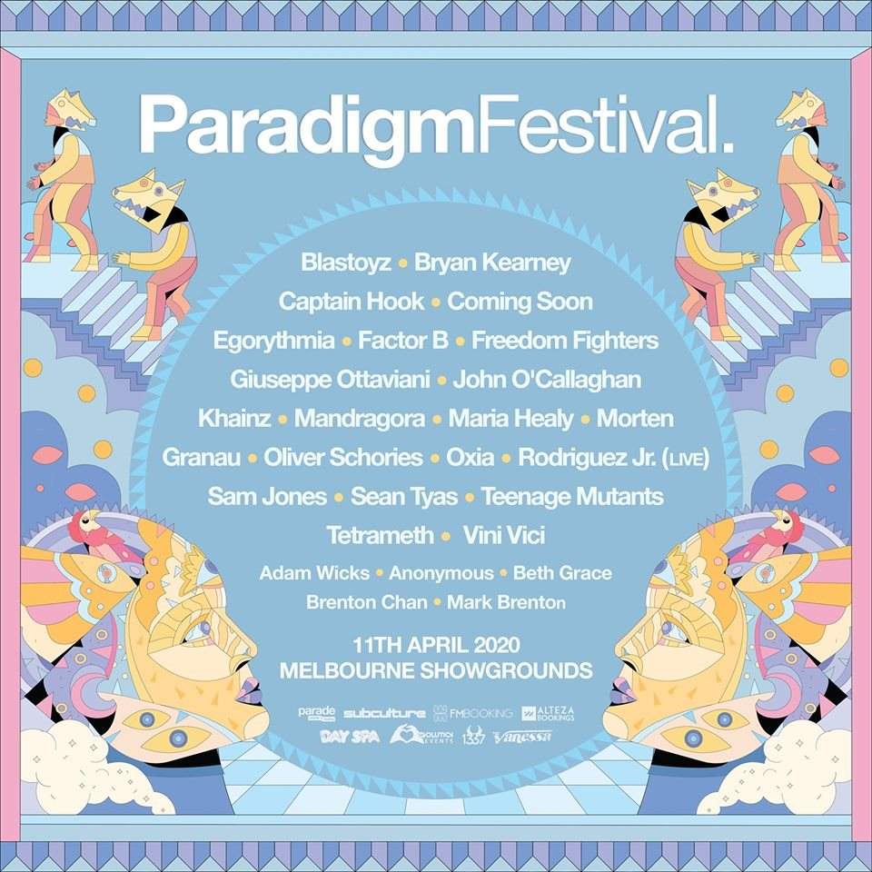 Paradigm Festival 2020 - フライヤー表
