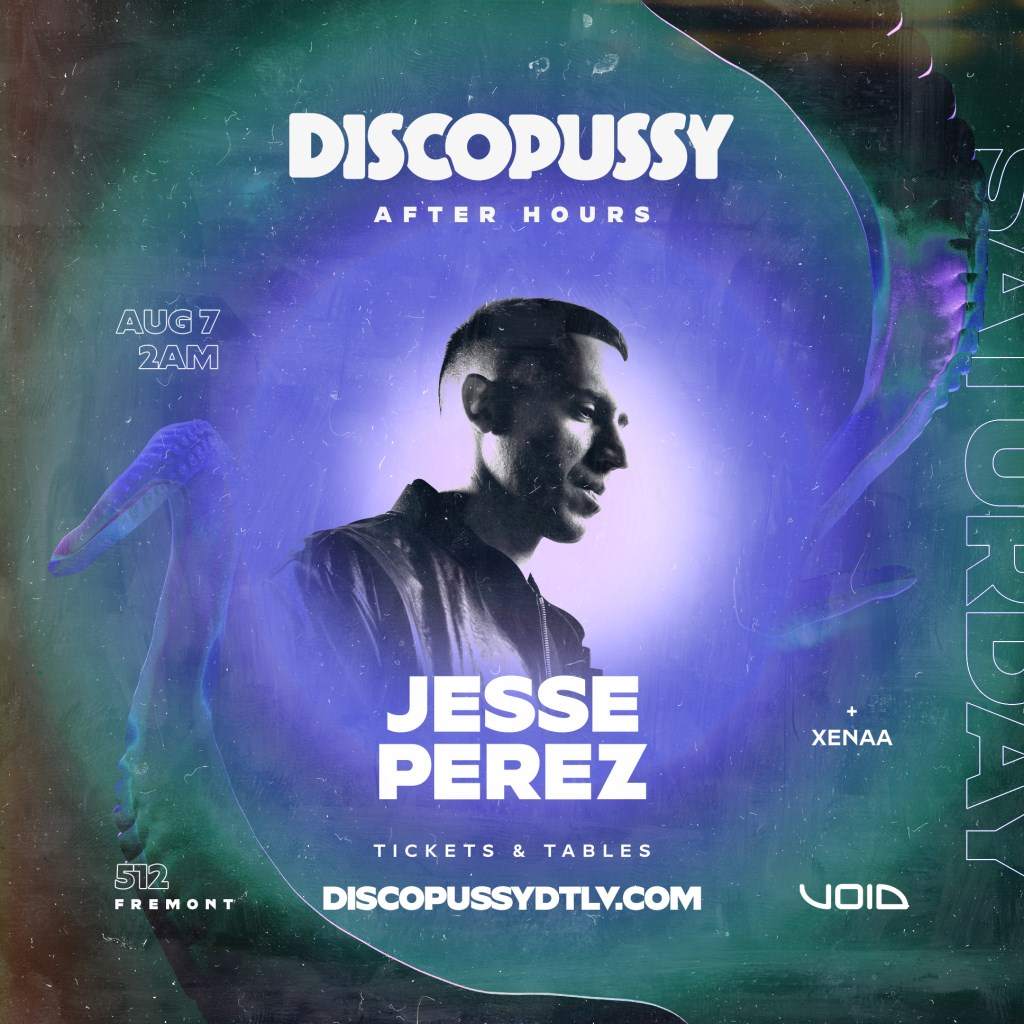 🐙 SAT Night: After Hours with Jesse Perez - フライヤー表