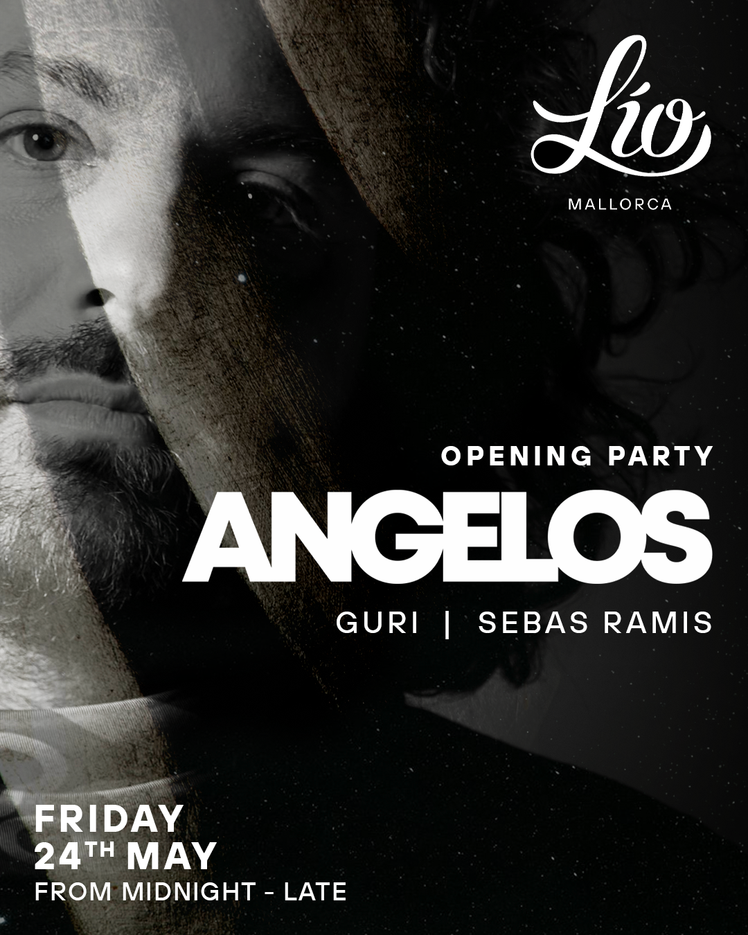 Friday Opening with Angelos - フライヤー表