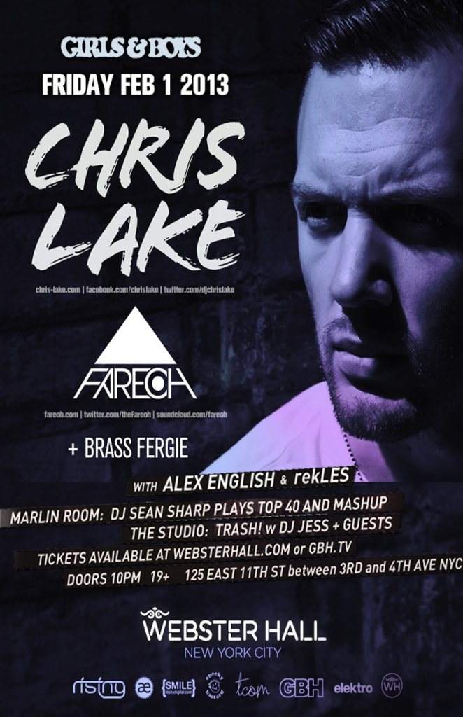 Chris Lake + Fareoh - Página frontal
