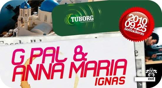 G Pal & Anna Maria - フライヤー表